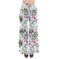 Green Flora So Vintage Palazzo Pants by goljakoff