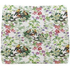 Green Flora Seat Cushion by goljakoff