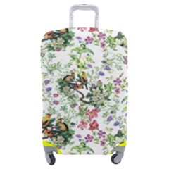 Green Flora Luggage Cover (medium) by goljakoff