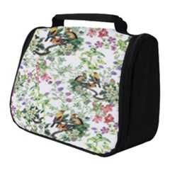 Green Flora Full Print Travel Pouch (small) by goljakoff