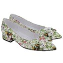 Green flora Women s Bow Heels View3