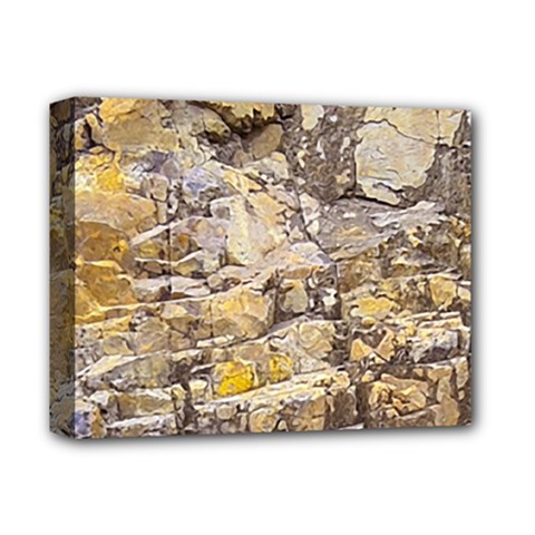 Rocky Texture Grunge Print Design Deluxe Canvas 14  X 11  (stretched) by dflcprintsclothing