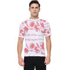 Folk Ornament Men s Short Sleeve Rash Guard by Eskimos