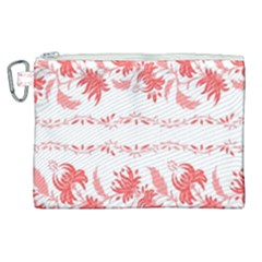 Folk Ornament Canvas Cosmetic Bag (xl) by Eskimos