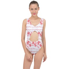 Folk Ornament Center Cut Out Swimsuit by Eskimos