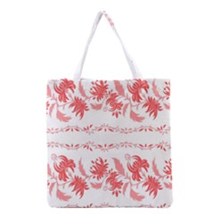 Folk Ornament Grocery Tote Bag by Eskimos