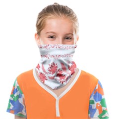 Folk Ornament Face Covering Bandana (kids) by Eskimos