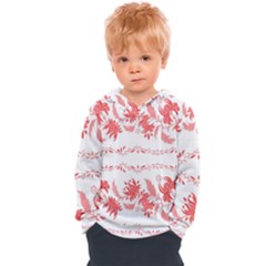 Folk Ornament Kids  Overhead Hoodie by Eskimos