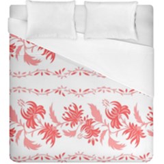 Folk Ornament Duvet Cover (king Size) by Eskimos