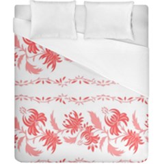 Folk Ornament Duvet Cover (california King Size) by Eskimos