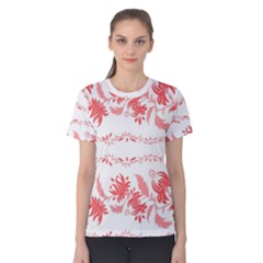 Folk Ornament Women s Cotton Tee