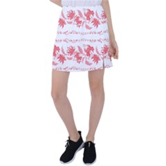 Folk Ornament Tennis Skirt