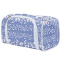 Blue white ornament Toiletries Pouch View1