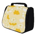 Abstract daisy Full Print Travel Pouch (Small) View1