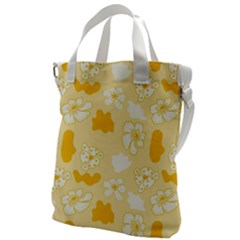 Abstract Daisy Canvas Messenger Bag by Eskimos