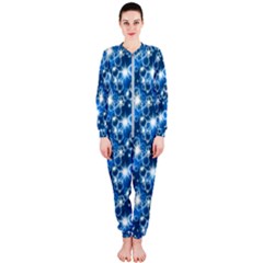 Star Hexagon Deep Blue Light Onepiece Jumpsuit (ladies)  by Dutashop