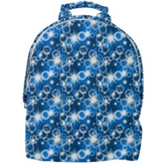 Star Hexagon Deep Blue Light Mini Full Print Backpack by Dutashop