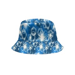 Star Hexagon Deep Blue Light Bucket Hat (kids)