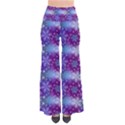 Snow Blue Purple Tulip So Vintage Palazzo Pants View1