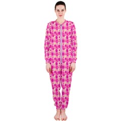 Heart Pink Onepiece Jumpsuit (ladies)  by Dutashop