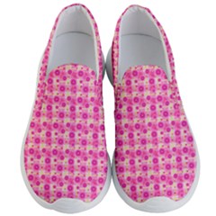 Heart Pink Men s Lightweight Slip Ons