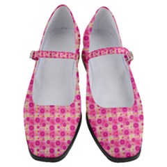 Heart Pink Women s Mary Jane Shoes