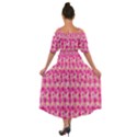 Heart Pink Shoulder Straps Boho Maxi Dress  View2