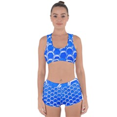 Hexagon Windows Racerback Boyleg Bikini Set