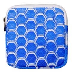 Hexagon Windows Mini Square Pouch by essentialimage365