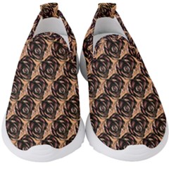 Rose Flowers #6 Kids  Slip On Sneakers by Kettukas