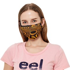 Wave Abstract Lines Crease Cloth Face Mask (adult)