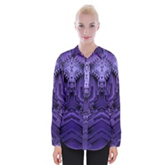 Mandala Neon Womens Long Sleeve Shirt