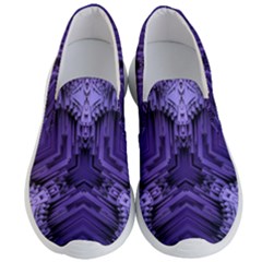 Mandala Neon Men s Lightweight Slip Ons by Dutashop