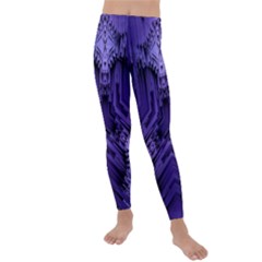 Mandala Neon Kids  Lightweight Velour Leggings