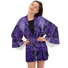 Mandala Neon Long Sleeve Kimono