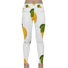 Lemon Fruit Classic Yoga Leggings by Dutashop