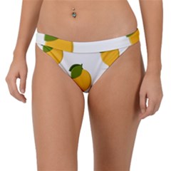 Lemon Fruit Band Bikini Bottom