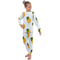 Lemon Fruit Kids  Long Sleeve Set 