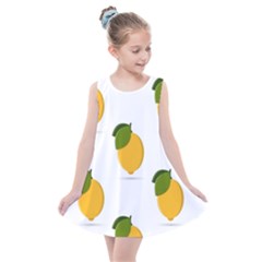 Lemon Fruit Kids  Summer Dress