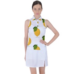 Lemon Fruit Women s Sleeveless Polo Tee by Dutashop