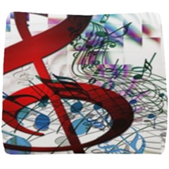 Music Treble Clef Sound Seat Cushion