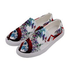 Music Treble Clef Sound Women s Canvas Slip Ons by Dutashop