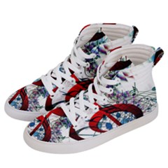 Music Treble Clef Sound Women s Hi-top Skate Sneakers