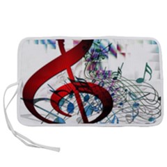 Music Treble Clef Sound Pen Storage Case (s) by Dutashop