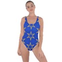 Star Pattern Blue Gold Bring Sexy Back Swimsuit View1