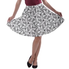 City A-line Skater Skirt by SychEva