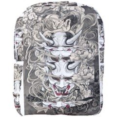 Samurai Oni Mask Full Print Backpack