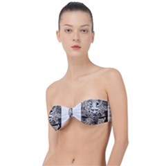 Samurai Oni Mask Classic Bandeau Bikini Top  by Saga96