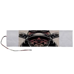 Samurai Oni Mask Roll Up Canvas Pencil Holder (l) by Saga96