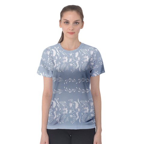 Fantasy Flowers Women s Sport Mesh Tee by Eskimos